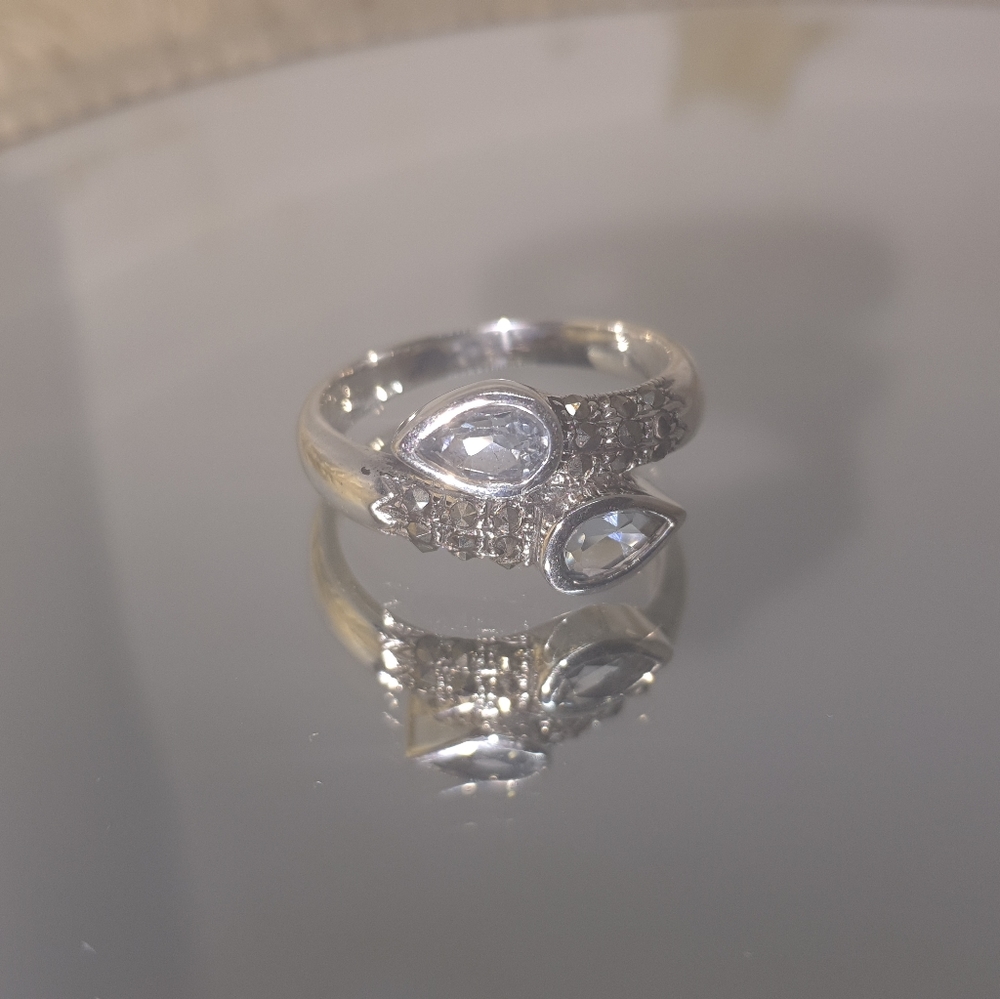 Genuine Aquamarine Ring